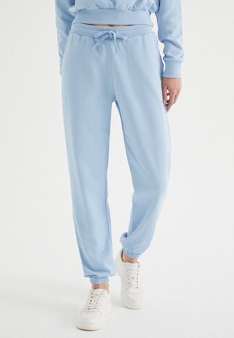 ENJOY CUFFED JOGGER in Powder Blue - Sweatpant - Westmark London EU(TR) Store Organik Pamuklu Sürdürülebilir Moda