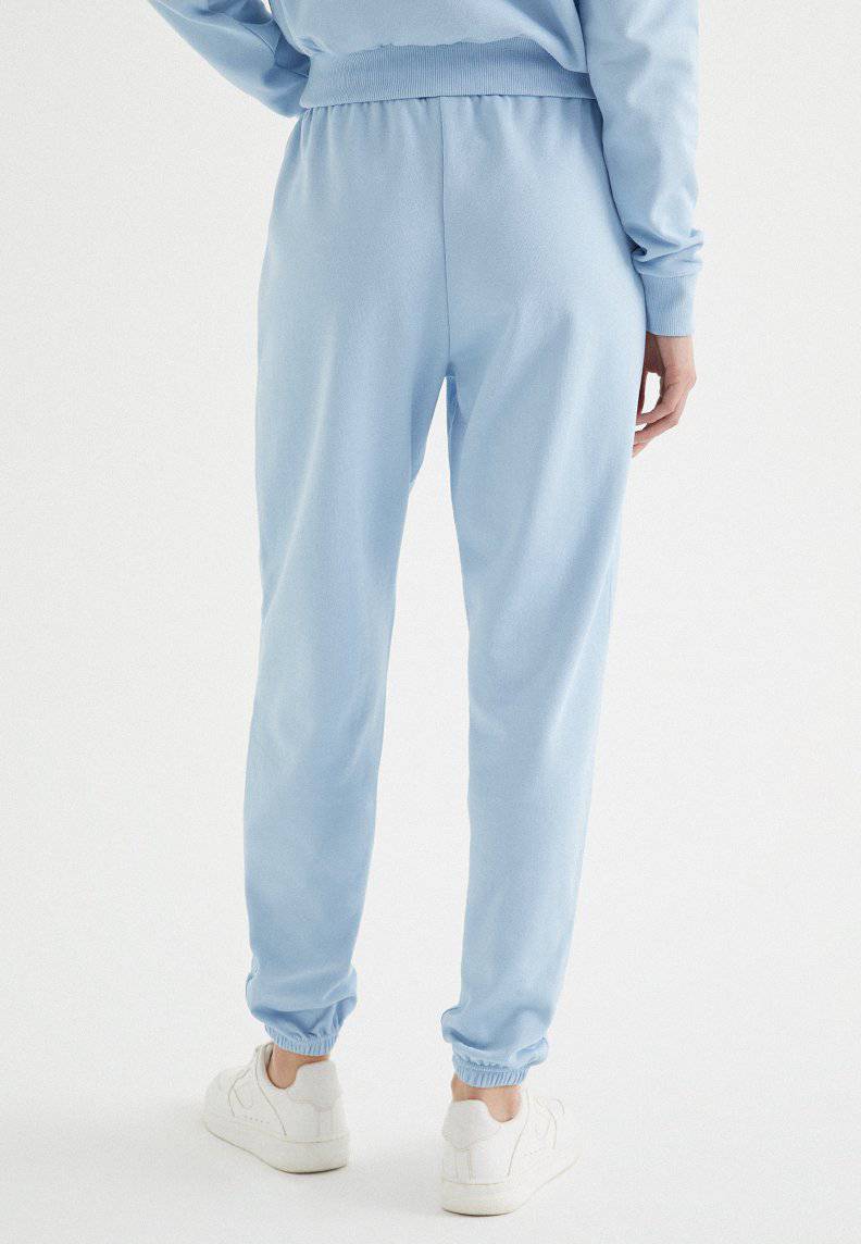 ENJOY CUFFED JOGGER in Powder Blue - Sweatpant - Westmark London EU(TR) Store Organik Pamuklu Sürdürülebilir Moda