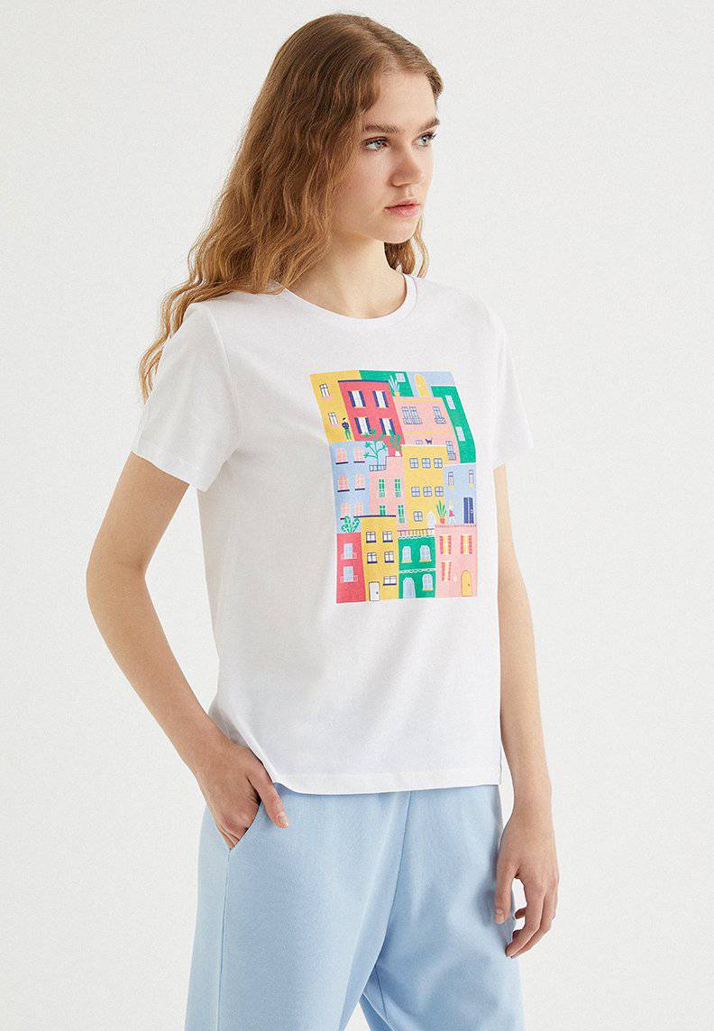 POSITIVITY TEE - T-Shirt - Westmark London EU(TR) Store Organik Pamuklu Sürdürülebilir Moda
