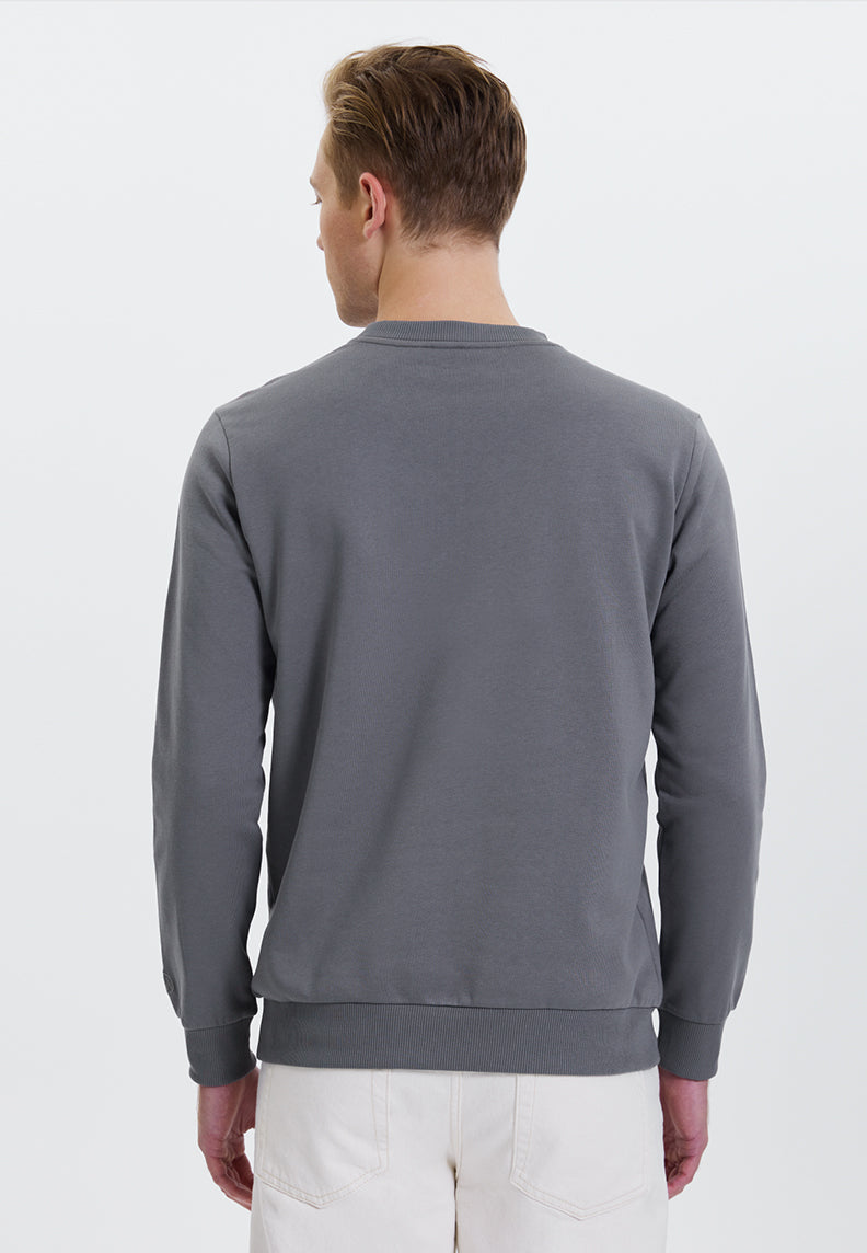 WMLINE CALL SWEAT in Quiet Shade - Sweatshirt - Westmark London EU(TR) Store Organik Pamuklu Sürdürülebilir Moda