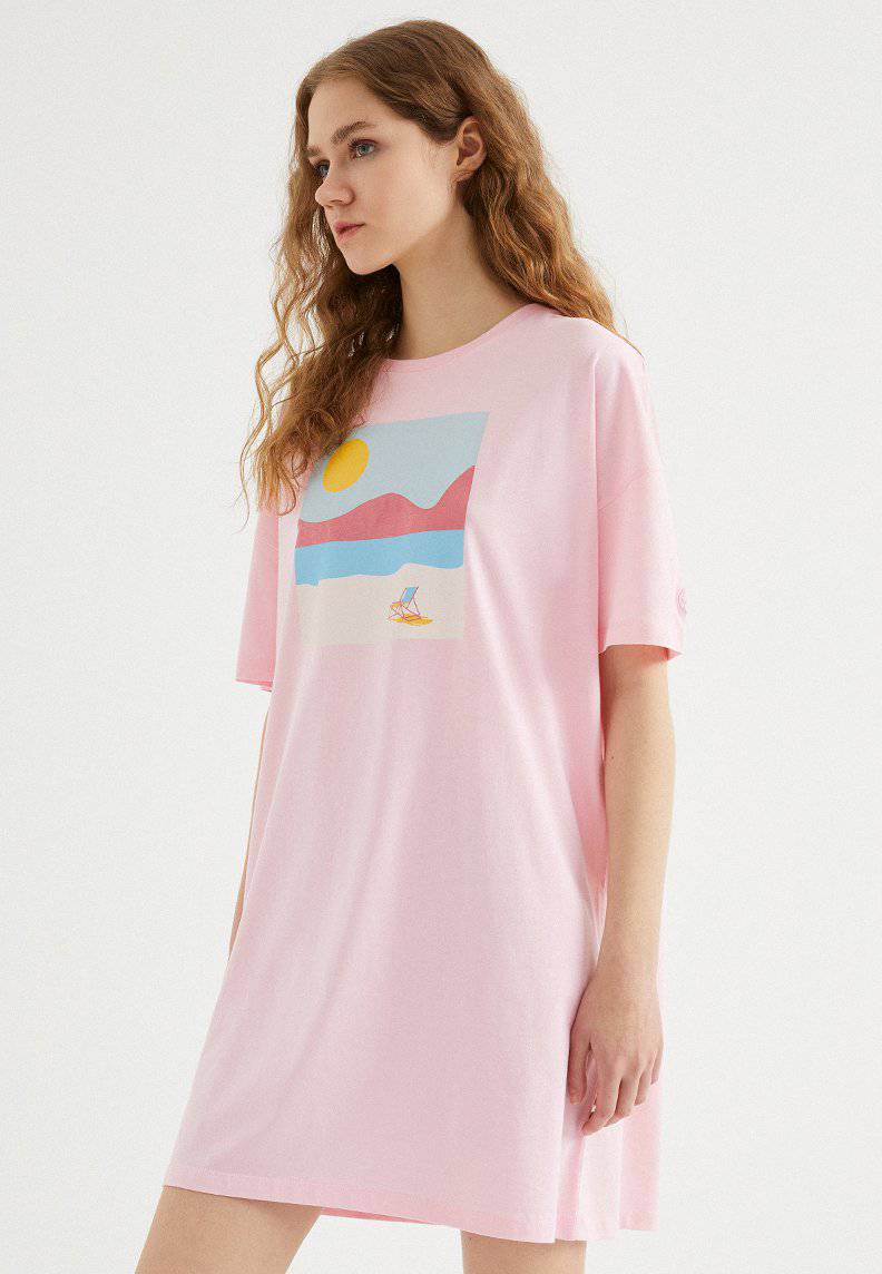 SUNBED LONG TEE - T-Shirt - Westmark London EU(TR) Store Organik Pamuklu Sürdürülebilir Moda
