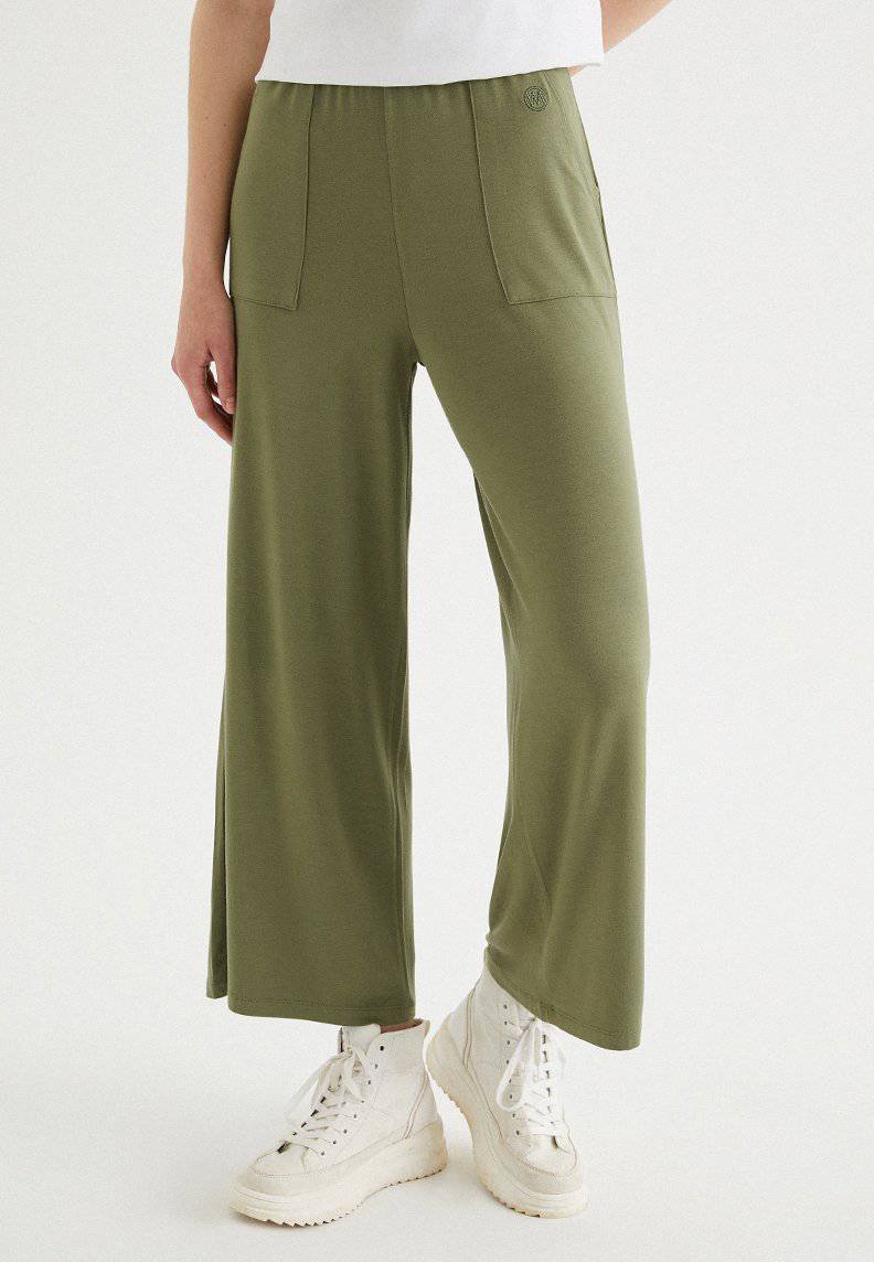 SOFT WIDE LEG JOGGER in Capulet Olive - Sweatpant - Westmark London EU(TR) Store Organik Pamuklu Sürdürülebilir Moda