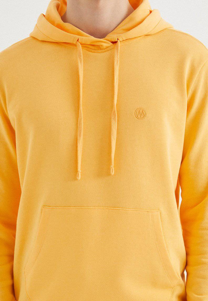 CORE HOODIE w/POCKET in Warm Apricot - Sweatshirt - Westmark London EU(TR) Store Organik Pamuklu Sürdürülebilir Moda