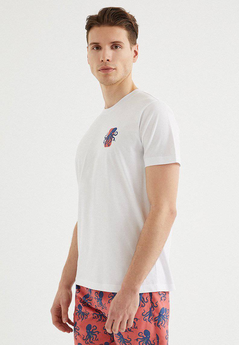 OCTOPUS TEE - T-Shirt - Westmark London EU(TR) Store Organik Pamuklu Sürdürülebilir Moda