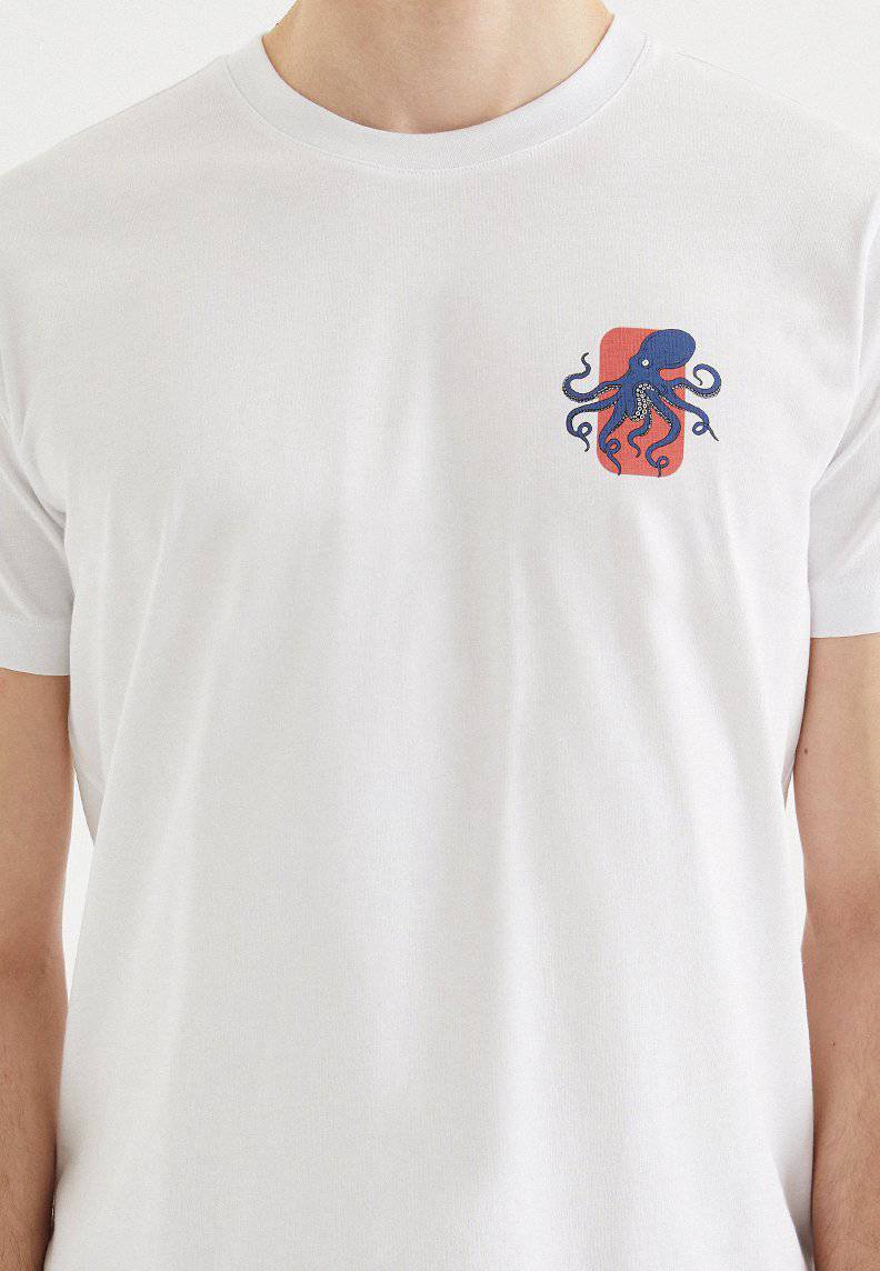 OCTOPUS TEE - T-Shirt - Westmark London EU(TR) Store Organik Pamuklu Sürdürülebilir Moda
