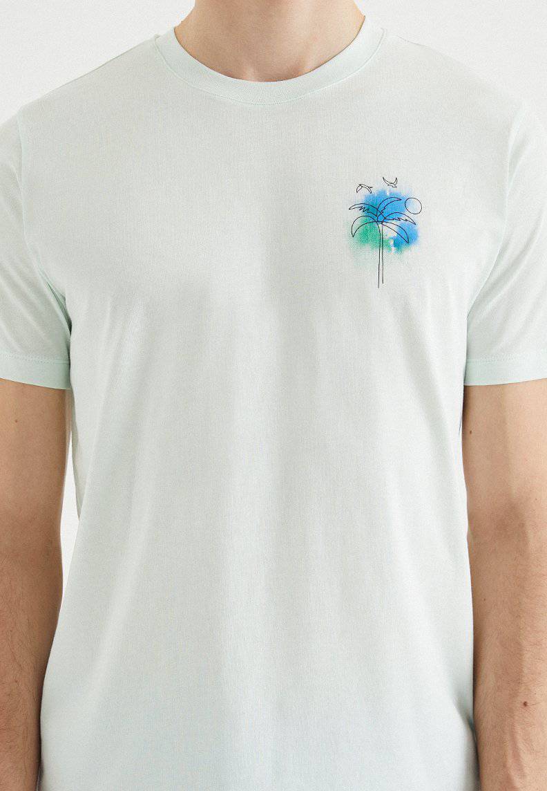 PALM TEE - T-Shirt - Westmark London EU(TR) Store Organik Pamuklu Sürdürülebilir Moda