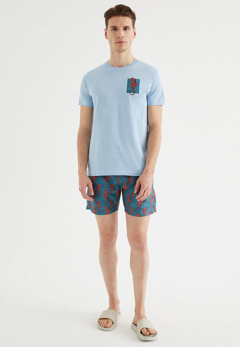SEAHORSE TEE - T-Shirt - Westmark London EU(TR) Store Organik Pamuklu Sürdürülebilir Moda