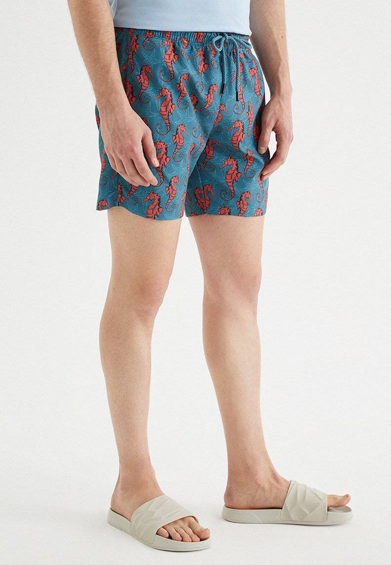 SEAHORSE SWIM SHORTS - Swim Shorts - Westmark London EU(TR) Store Organik Pamuklu Sürdürülebilir Moda