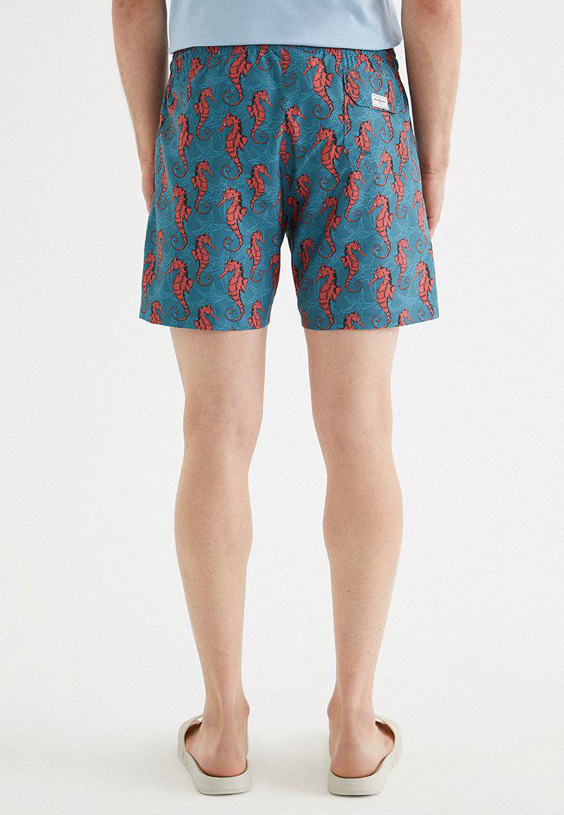 SEAHORSE SWIM SHORTS - Swim Shorts - Westmark London EU(TR) Store Organik Pamuklu Sürdürülebilir Moda
