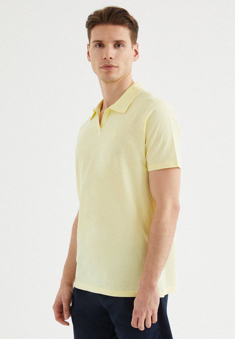 VITAL POLO in French Vanilla - T-Shirt - Westmark London EU(TR) Store Organik Pamuklu Sürdürülebilir Moda