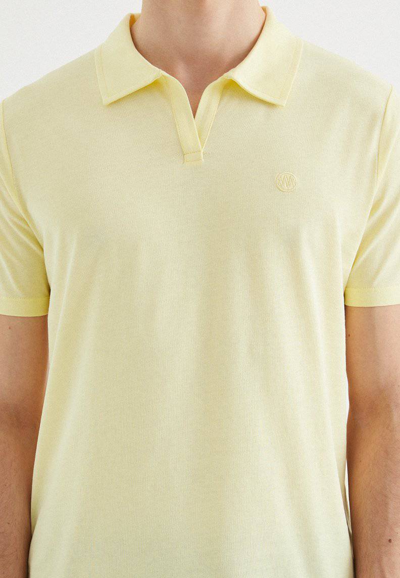 VITAL POLO in French Vanilla - T-Shirt - Westmark London EU(TR) Store Organik Pamuklu Sürdürülebilir Moda