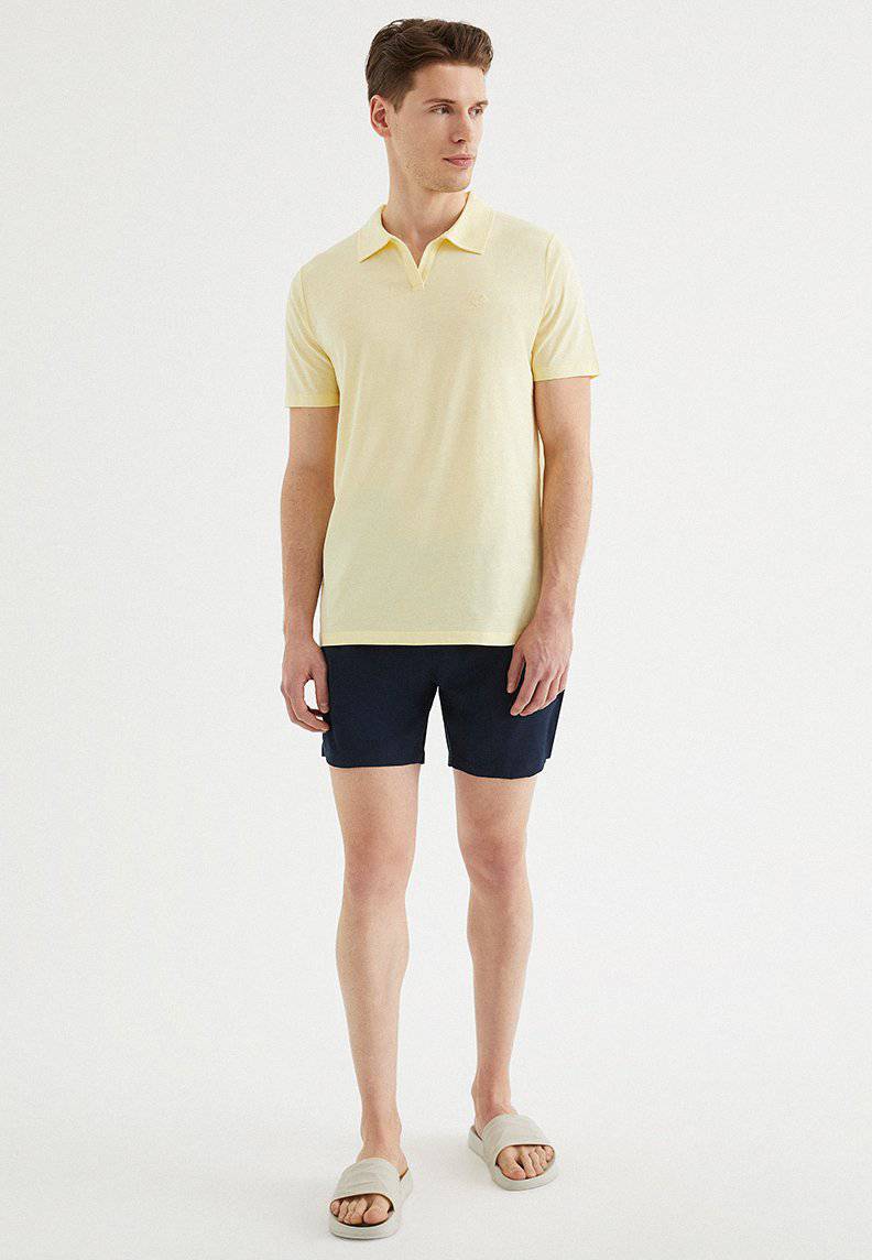 SOLID SWIM SHORTS in Total Eclipse - Swim Shorts - Westmark London EU(TR) Store Organik Pamuklu Sürdürülebilir Moda