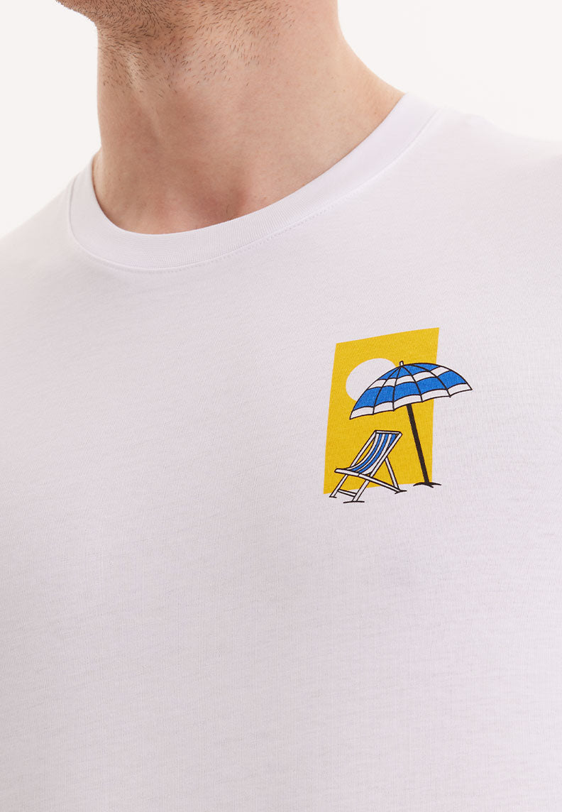 WMCHEST SUMMER TEE in White - T-Shirt - Westmark London EU(TR) Store Organik Pamuklu Sürdürülebilir Moda