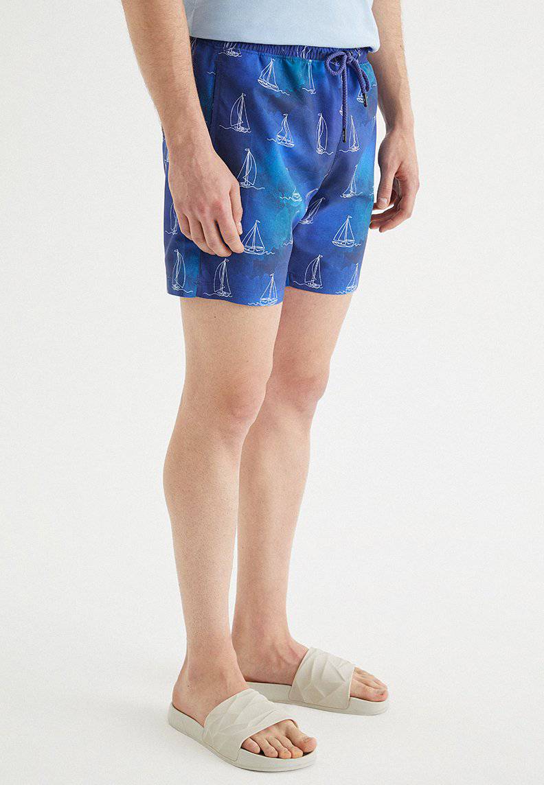 SAILBOAT SWIM SHORTS - Swim Shorts - Westmark London EU(TR) Store Organik Pamuklu Sürdürülebilir Moda