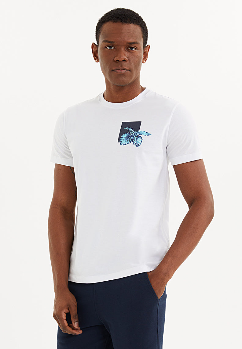 DARK LEAVES TEE - T-Shirt - Westmark London EU(TR) Store Organik Pamuklu Sürdürülebilir Moda