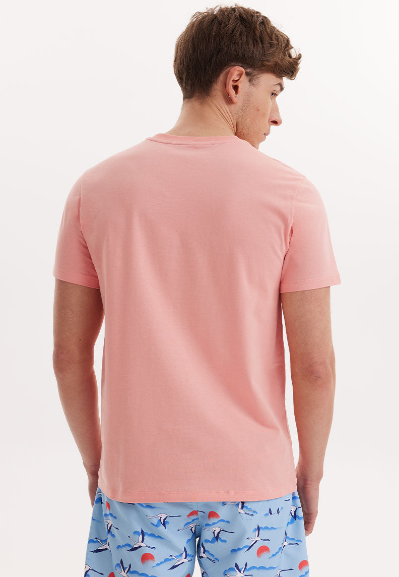 VITAL O-NECK TEE in Desert Flowers - T-Shirt - Westmark London EU(TR) Store Organik Pamuklu Sürdürülebilir Moda