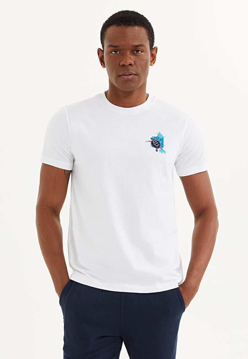 SEA TURTLE TEE - T-Shirt - Westmark London EU(TR) Store Organik Pamuklu Sürdürülebilir Moda