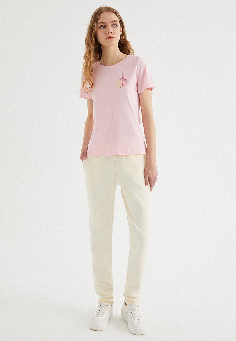ENJOY TAPPERED JOGGER in Pearled Ivory - Sweatpant - Westmark London EU(TR) Store Organik Pamuklu Sürdürülebilir Moda