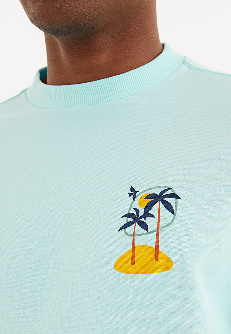 PALM SWEAT - Sweatshirt - Westmark London EU(TR) Store Organik Pamuklu Sürdürülebilir Moda