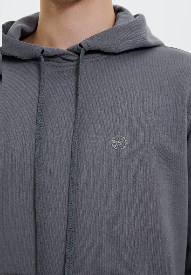CORE HOODIE w/POCKET in Quiet Shade - Sweatshirt - Westmark London EU(TR) Store Organik Pamuklu Sürdürülebilir Moda