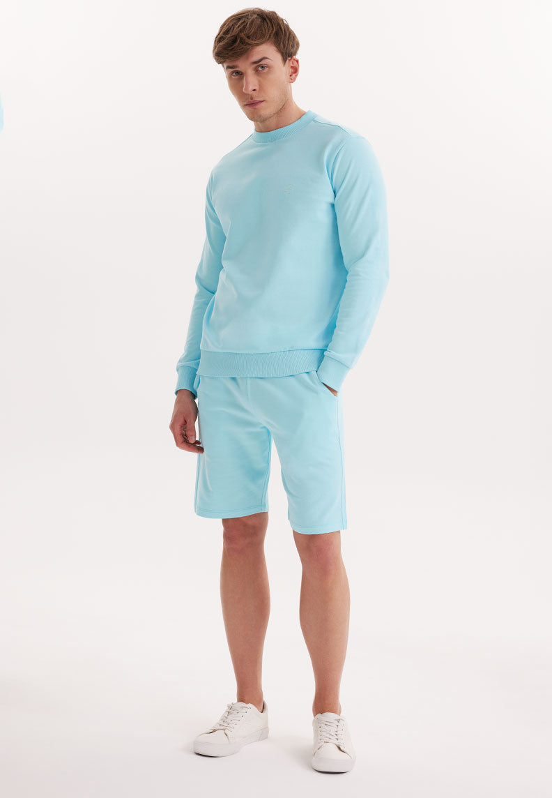 CORE O-NECK SWEAT in Tropical Breeze - Sweatshirt - Westmark London EU(TR) Store Organik Pamuklu Sürdürülebilir Moda