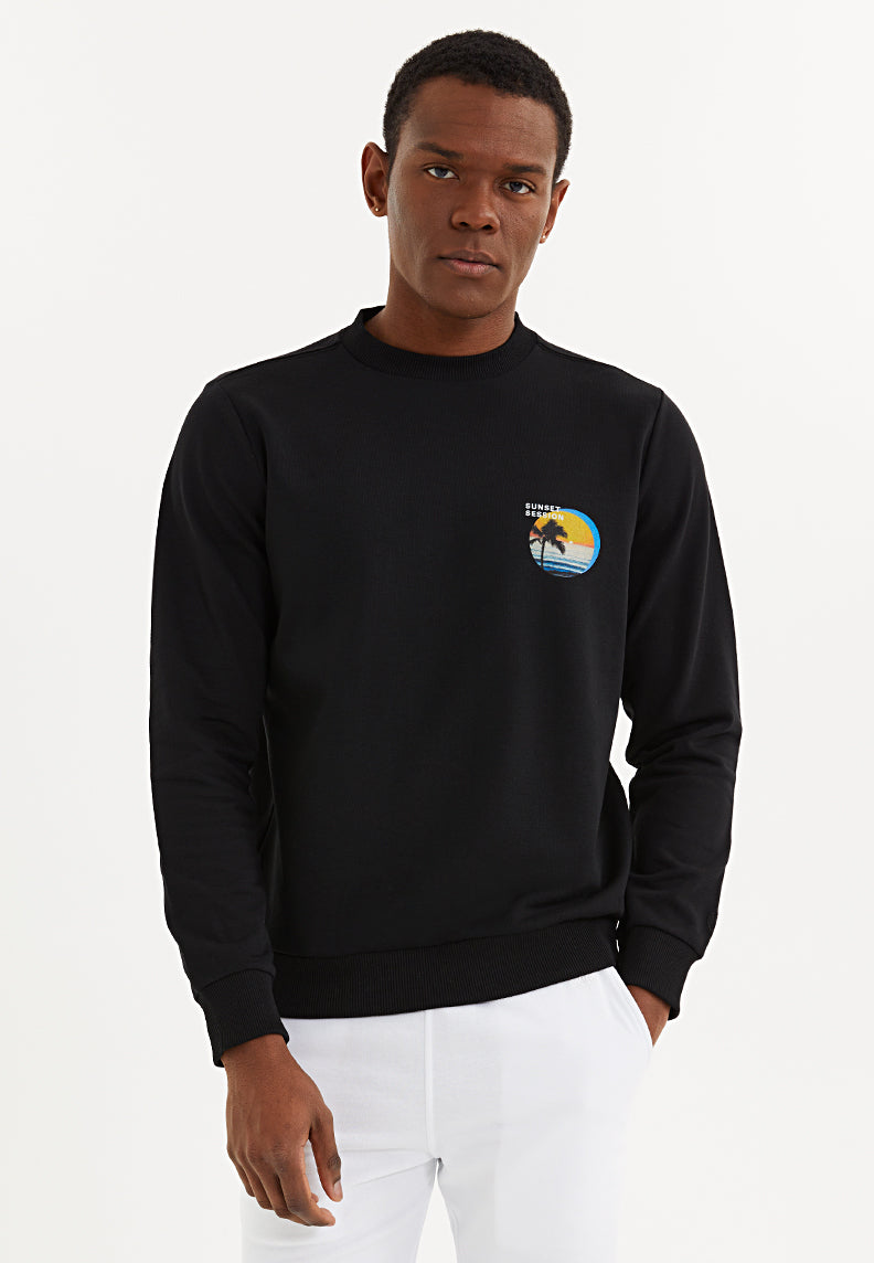 SUNSET COLLAGE SWEAT - Sweatshirt - Westmark London EU(TR) Store Organik Pamuklu Sürdürülebilir Moda