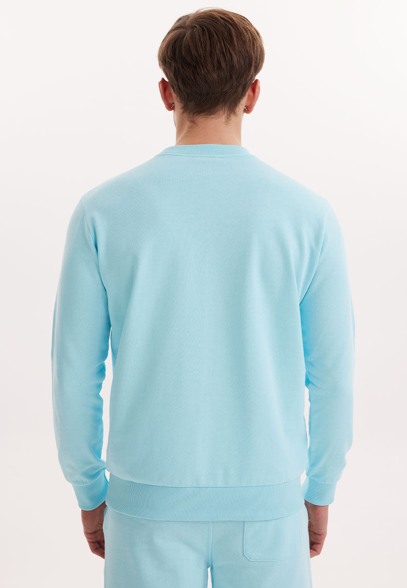 CORE O-NECK SWEAT in Tropical Breeze - Sweatshirt - Westmark London EU(TR) Store Organik Pamuklu Sürdürülebilir Moda