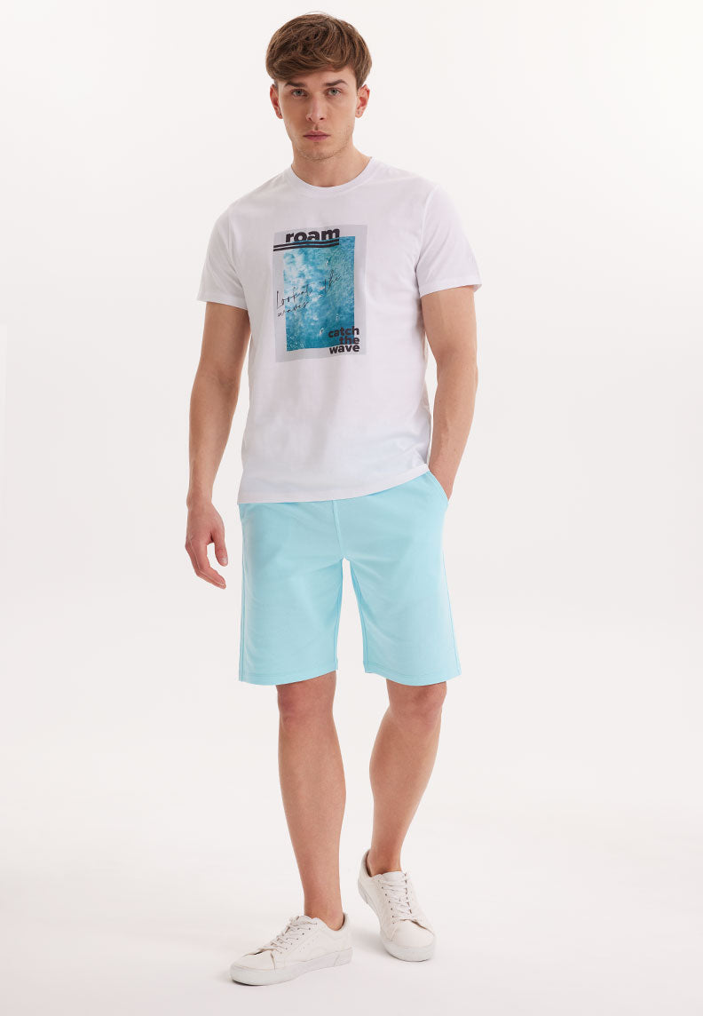 WMCOLLAGE ROAM TEE in White - T-Shirt - Westmark London EU(TR) Store Organik Pamuklu Sürdürülebilir Moda