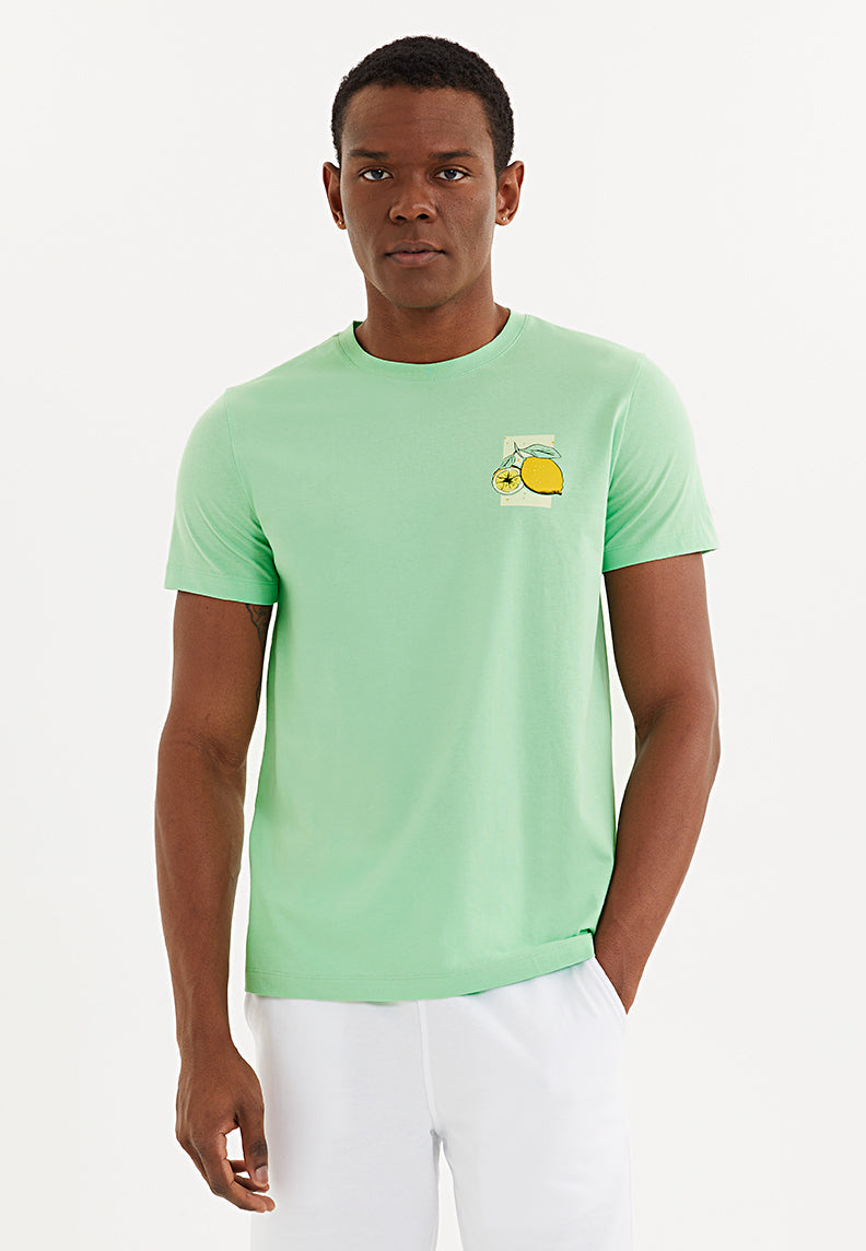 LIME TEE- T-Shirt - Westmark London EU(TR) Store Organik Pamuklu Sürdürülebilir Moda