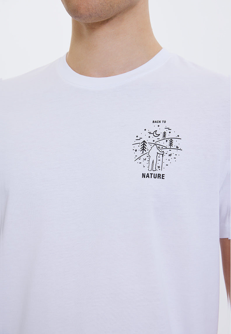 WMLINE NATURE TEE in White – T-Shirt - Westmark London EU(TR) Store Organik Pamuklu Sürdürülebilir Moda