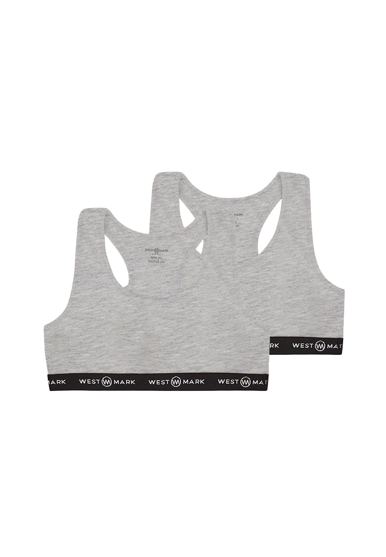 SOLID GREY BRALETTE 3- PACK - Underwear - Westmark London EU(TR) Store Organik Pamuklu Sürdürülebilir Moda