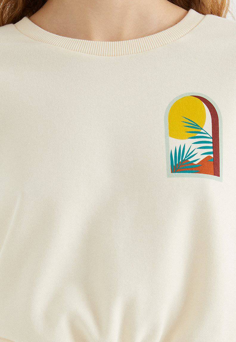 VIEW CROP SWEAT - Sweatshirt - Westmark London EU(TR) Store Organik Pamuklu Sürdürülebilir Moda
