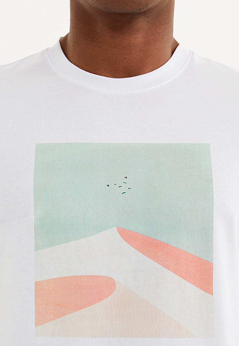 DESERT HILL TEE - T-Shirt - Westmark London EU(TR) Store Organik Pamuklu Sürdürülebilir Moda