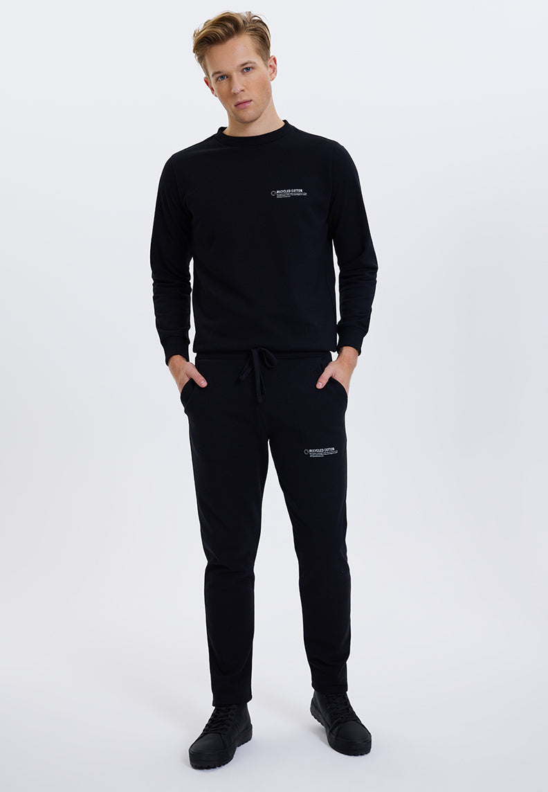 WMRECYCLED SWEATPANTS in Black - Sweatpant - Westmark London EU(TR) Store Organik Pamuklu Sürdürülebilir Moda