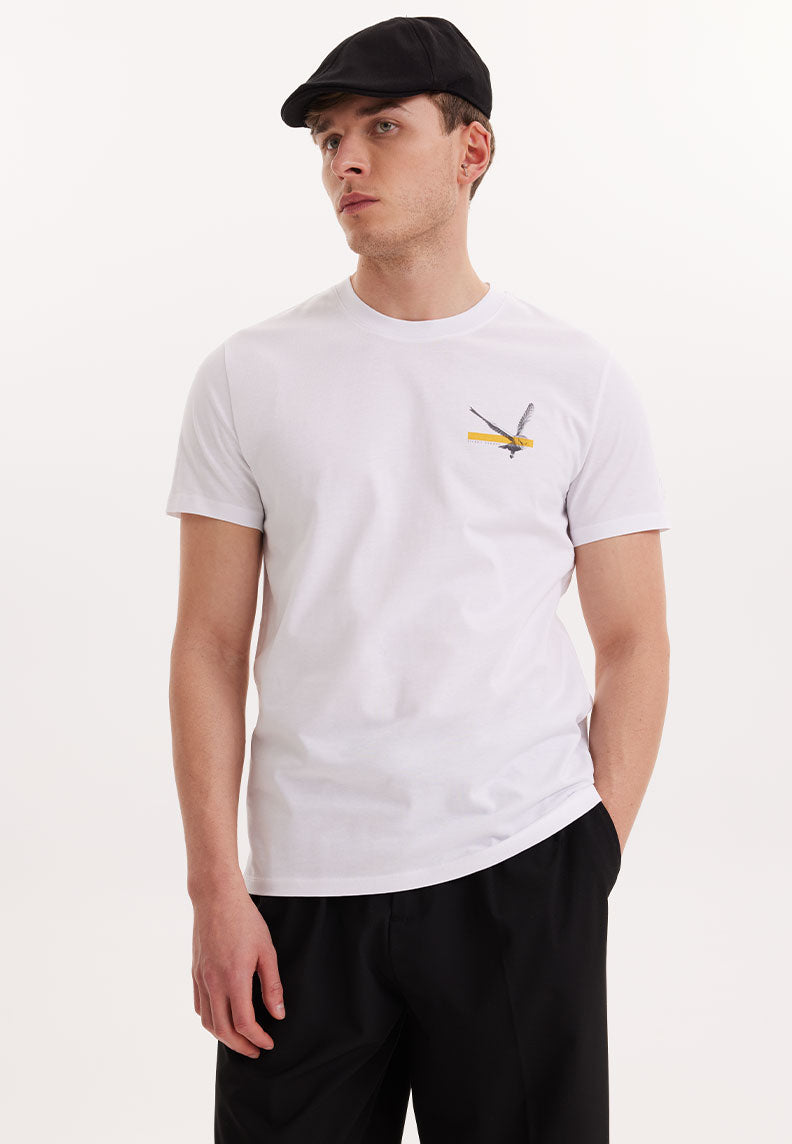 WMSILENT TEE in White - T-Shirt - Westmark London EU(TR) Store Organik Pamuklu Sürdürülebilir Moda