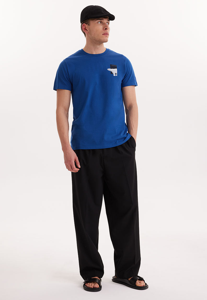 WMFOREVER TEE in Blue Quartz - T-Shirt - Westmark London EU(TR) Store Organik Pamuklu Sürdürülebilir Moda