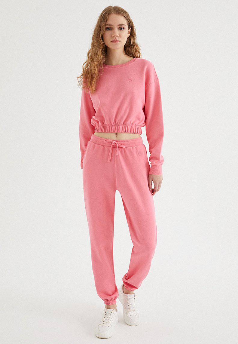 ENJOY CUFFED JOGGER in Pink Lemonade - Sweatpant - Westmark London EU(TR) Store Organik Pamuklu Sürdürülebilir Moda