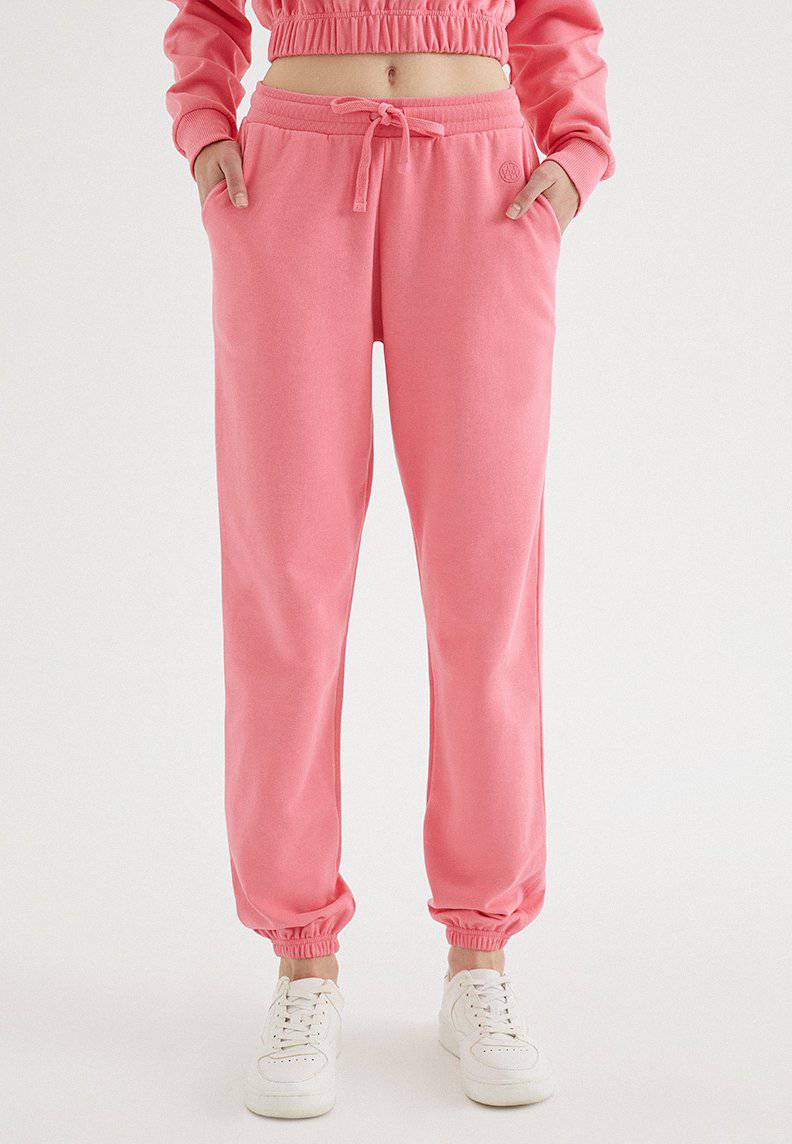 ENJOY CUFFED JOGGER in Pink Lemonade - Sweatpant - Westmark London EU(TR) Store Organik Pamuklu Sürdürülebilir Moda