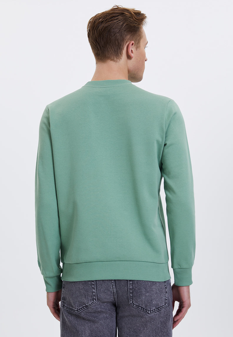 WMXMAS TREE SWEAT in Hedge Green - Sweatshirt - Westmark London EU(TR) Store Organik Pamuklu Sürdürülebilir Moda