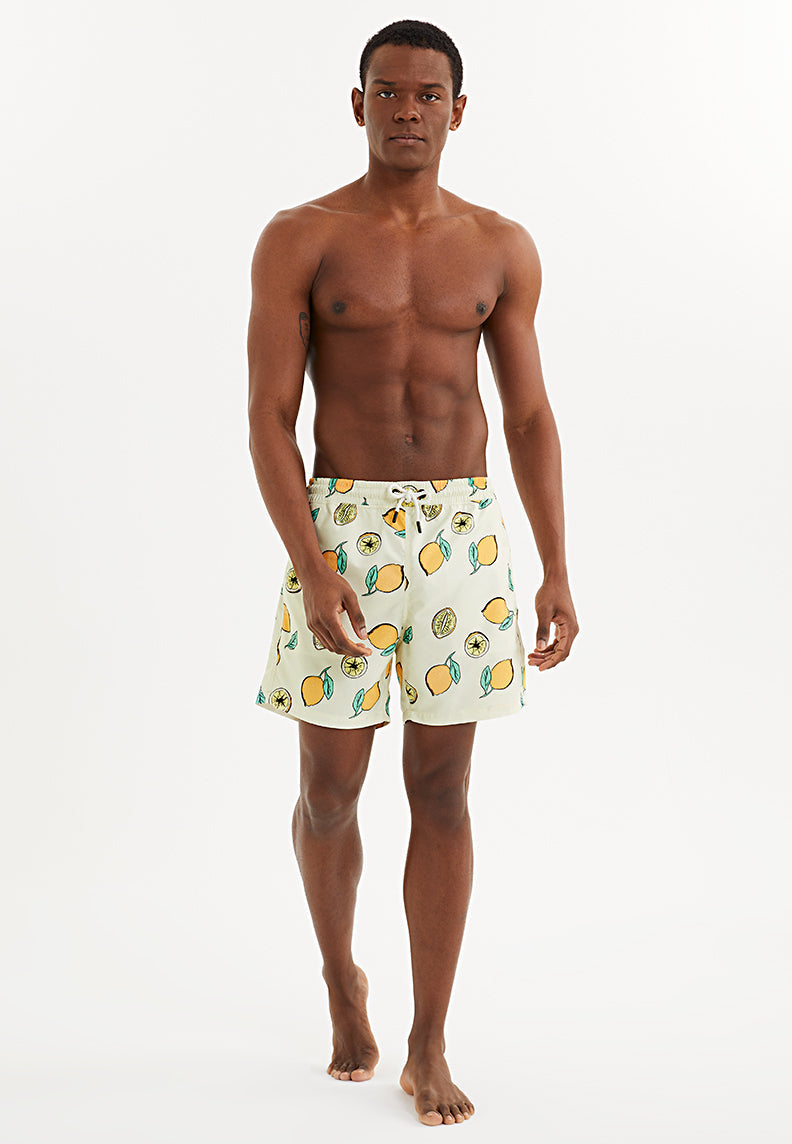LIME SWIM SHORTS - Swim Shorts - Westmark London EU(TR) Store Organik Pamuklu Sürdürülebilir Moda
