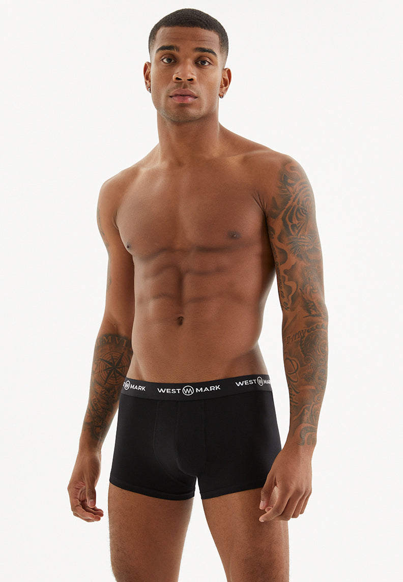 SOLID BLACK TRUNK 3-PACK - Underwear - Westmark London EU(TR) Store Organik Pamuklu Sürdürülebilir Moda