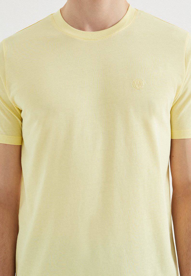 VITAL O-NECK TEE in French Vanilla - T-Shirt - Westmark London EU(TR) Store Organik Pamuklu Sürdürülebilir Moda
