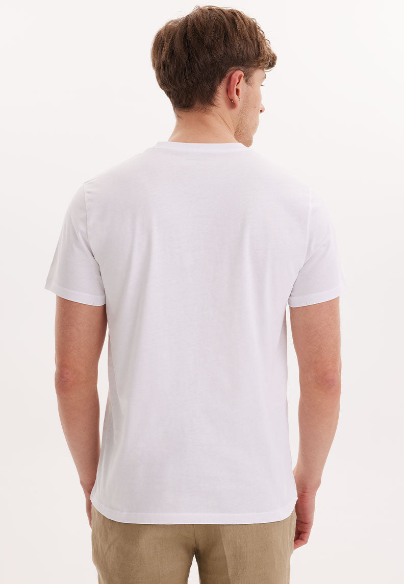 WMVIEW PALM TEE in White - T-Shirt - Westmark London EU(TR) Store Organik Pamuklu Sürdürülebilir Moda