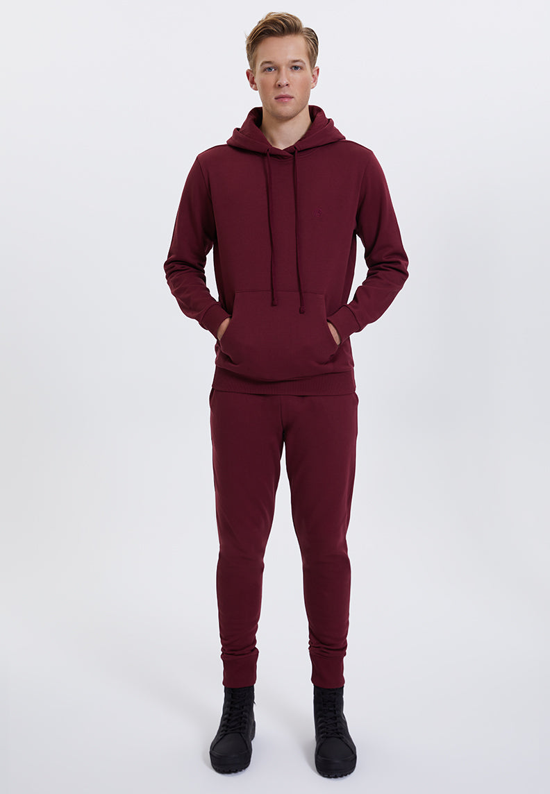 CORE HOODIE w/POCKET in Cabernet - Sweatshirt - Westmark London EU(TR) Store Organik Pamuklu Sürdürülebilir Moda