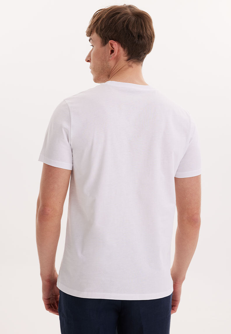 WMVIEW BOAT TEE in White - T-Shirt - Westmark London EU(TR) Store Organik Pamuklu Sürdürülebilir Moda