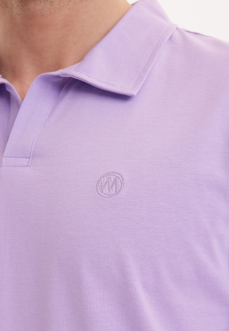 VITAL POLO TEE in Lilac Breeze - T-Shirt - Westmark London EU(TR) Store Organik Pamuklu Sürdürülebilir Moda