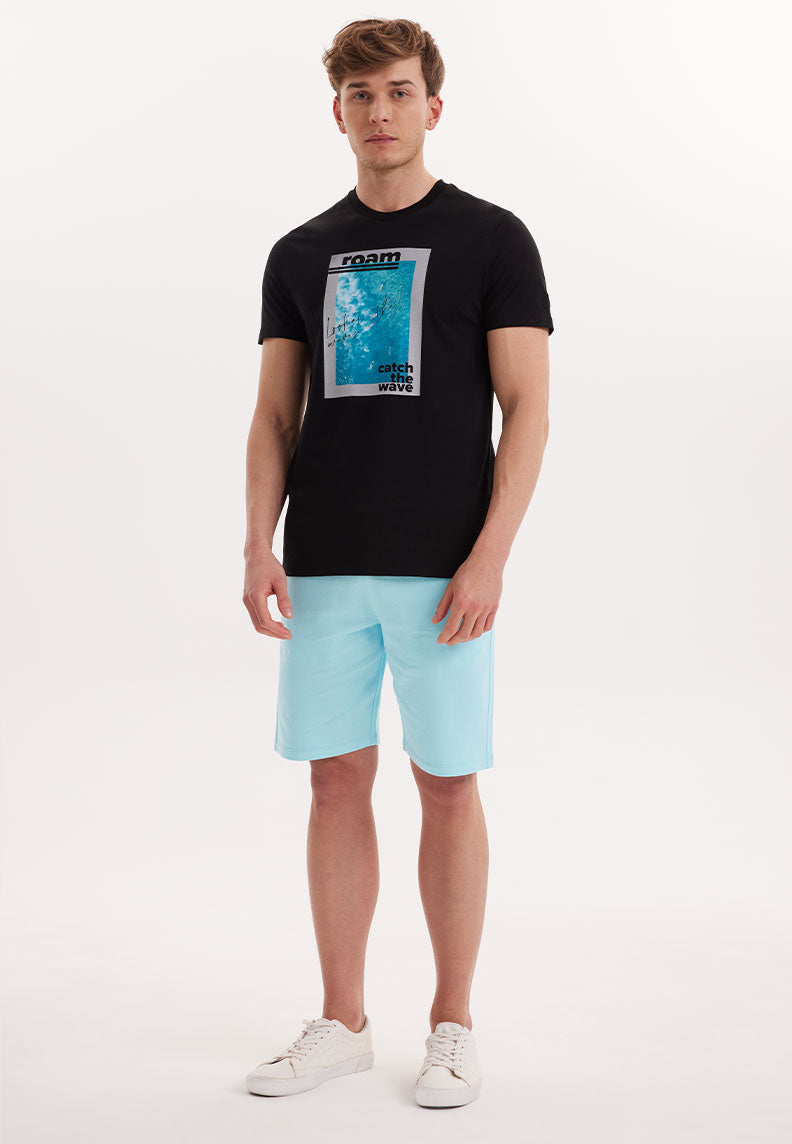 WMCOLLAGE ROAM TEE in Black - T-Shirt - Westmark London EU(TR) Store Organik Pamuklu Sürdürülebilir Moda