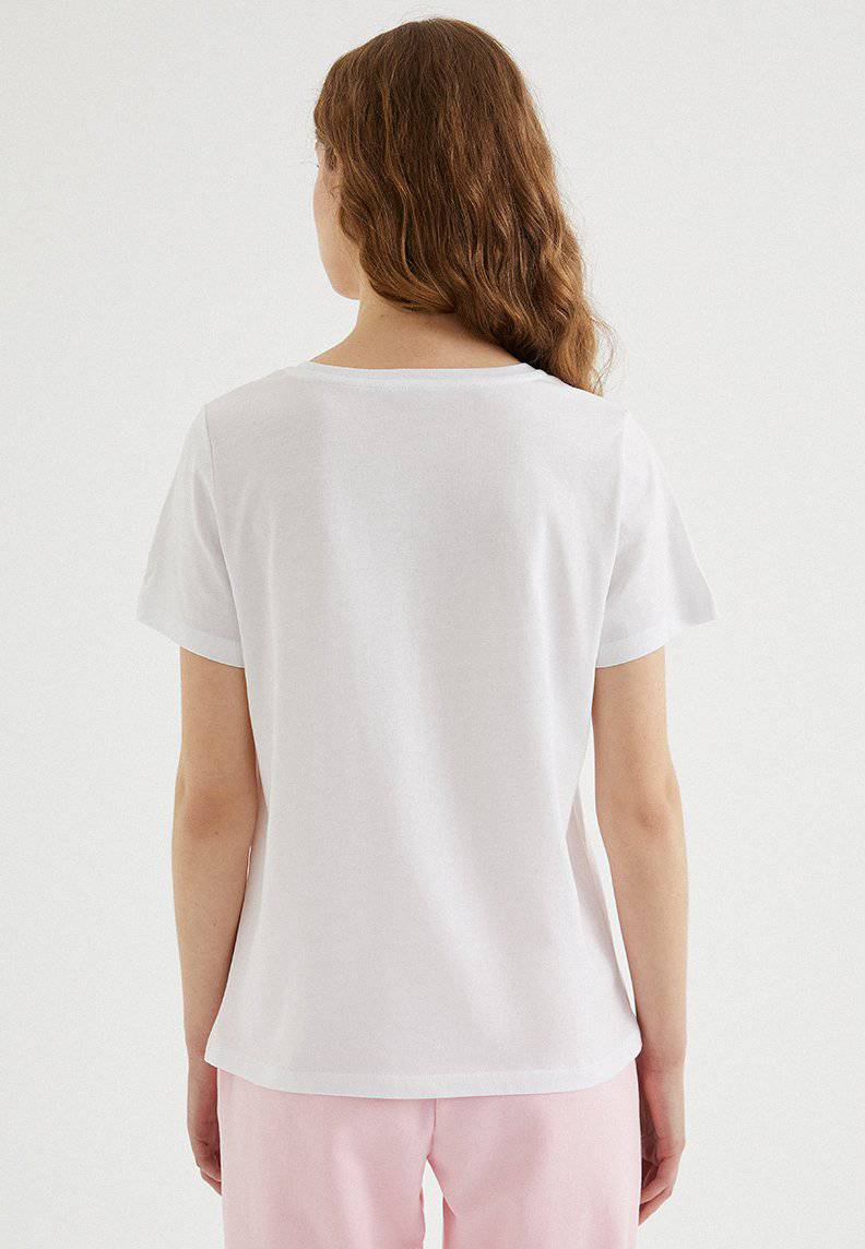 WATERCOLOUR BLOOM TEE - T-Shirt - Westmark London EU(TR) Store Organik Pamuklu Sürdürülebilir Moda