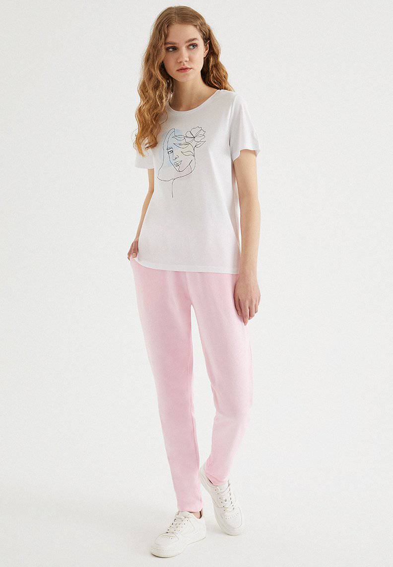 ENJOY TAPPERED JOGGER in Rose Shadow - Sweatpant - Westmark London EU(TR) Store Organik Pamuklu Sürdürülebilir Moda