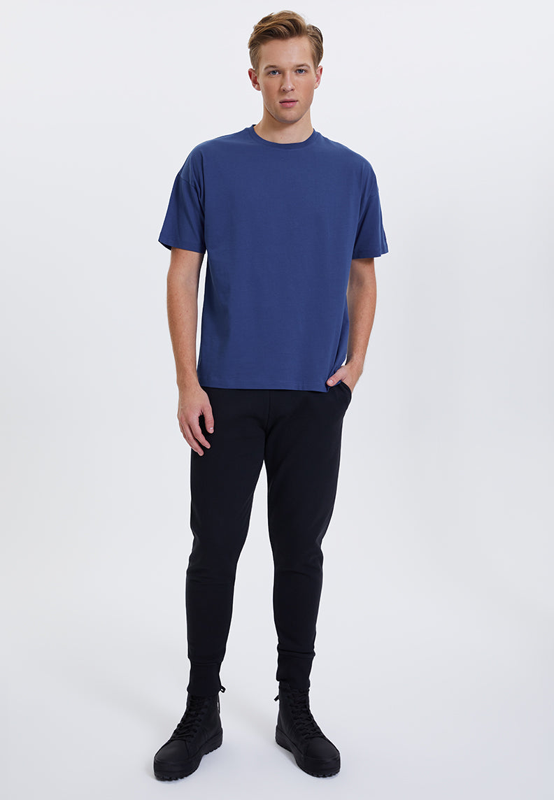 ESSENTIALS OVERSIZED TEE in Blue Quartz - T-Shirt - Westmark London EU(TR) Store Organik Pamuklu Sürdürülebilir Moda